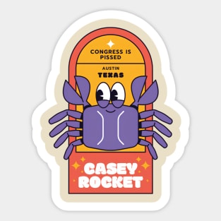 Its Like a Grimace Crab Sticker